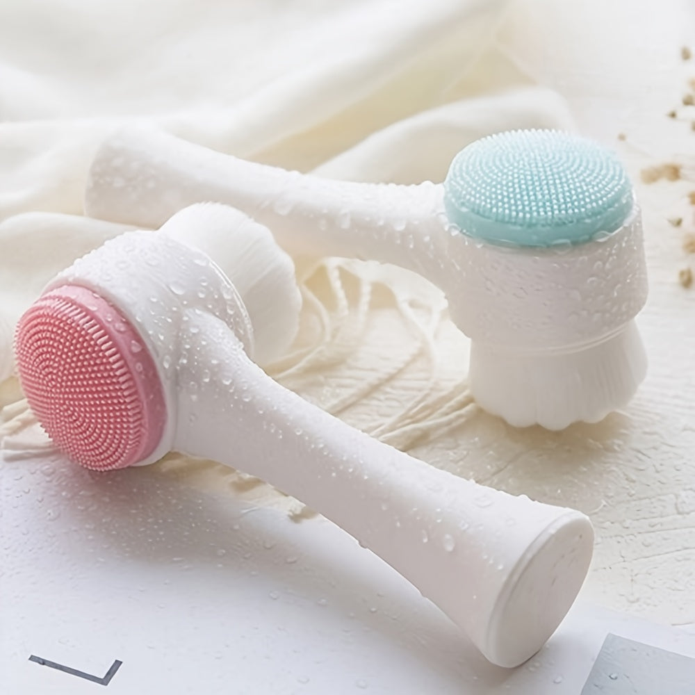 6-to'plamli gippoallergik silikon yuz parvarishi to'plami, maskara cho'tkasi va boshband bilan