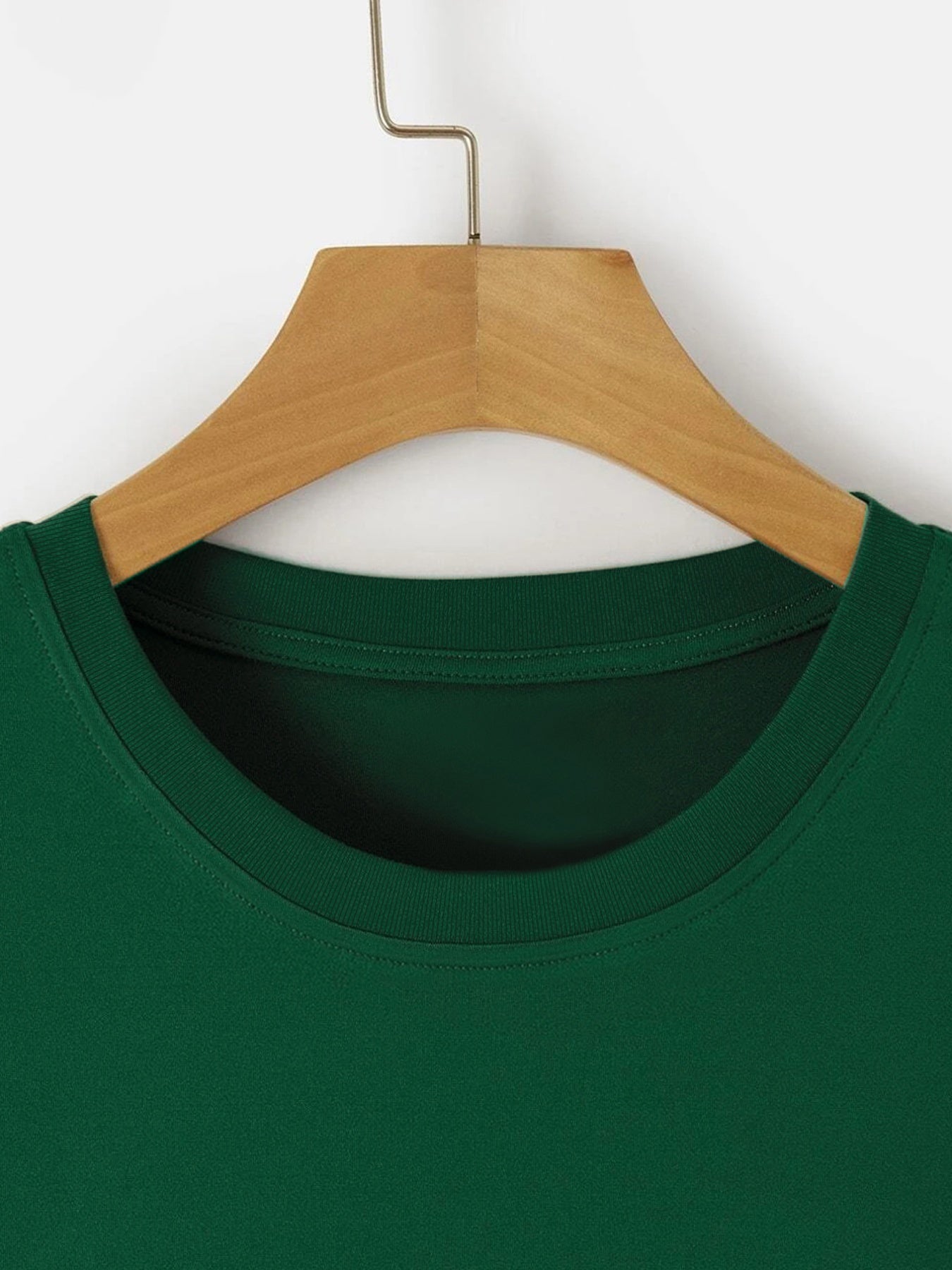 Мужская футболка с крупным принтом, повседневная, из полиэстера, короткий рукав, круглый вырез, лето