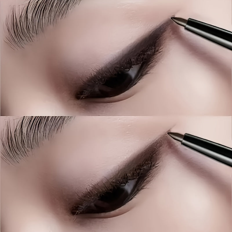 Женский водостойкий карандаш для глаз с витамином E, стойкий к смазыванию