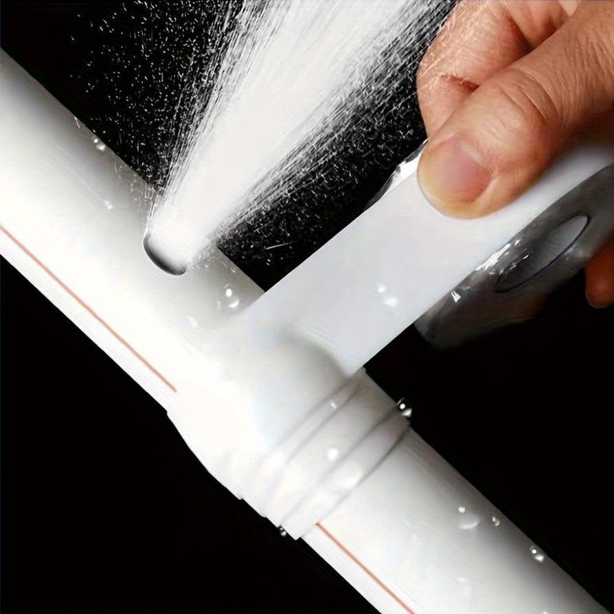 Silicone Leak Repair Tape Waterproof Sealant for Pipes White