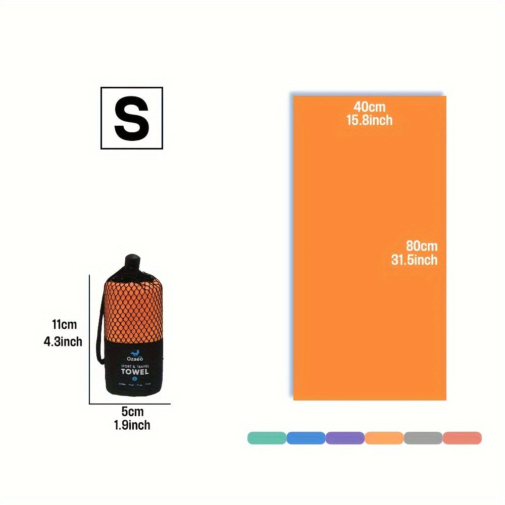 Microfiber Travel Towel Quick Dry Lightweight Sports Beach Hiking Yoga Golf Pickleball