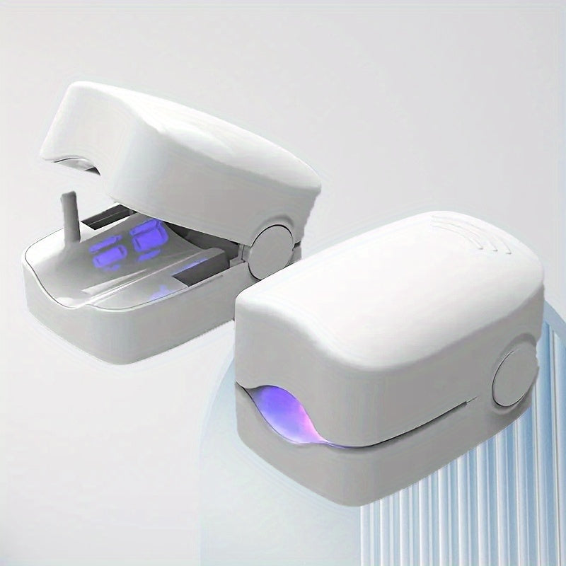 White USB Rechargeable Nail Care Device for Home Use Odorless Compact Relaxation