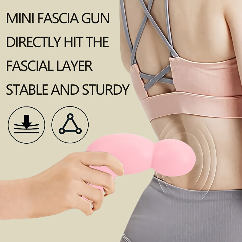 Ko'p funksiyali massaj quroli, uzoq muddatli batareya, ixcham dizayn, jim ishlash va bir nechta tana qismlarini massaj qilish uchun sozlanadigan parametrlar bilan.