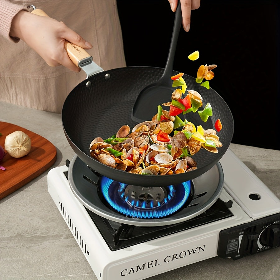 Gas Stove Burner Covers Heat-Resistant Non-Slip Rings for Cooking Fits Flat Round Pans