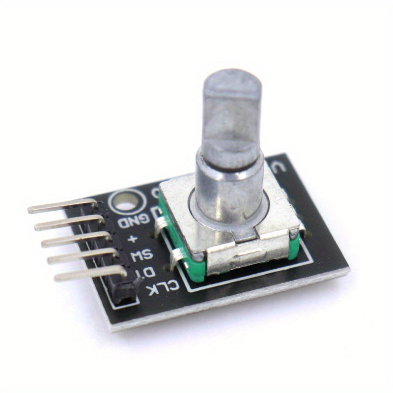 6pcs Rotary Encoder Module KY-040 with Button for Arduino 360 Degree Rotation