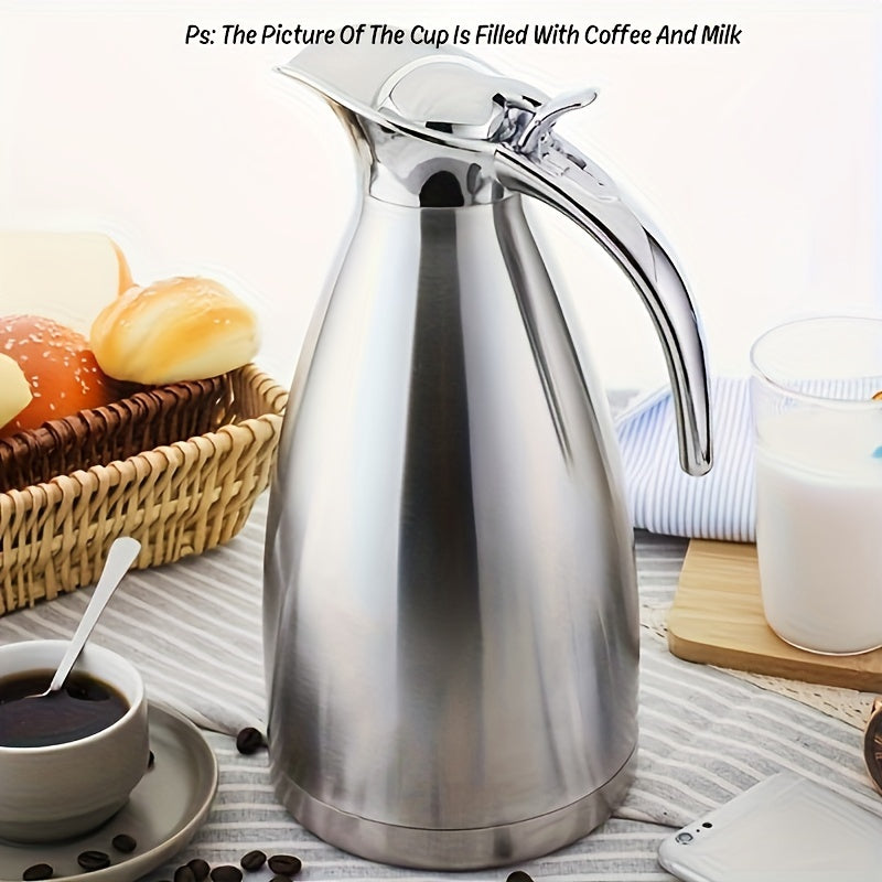 Stainless Steel Thermal Carafe Vacuum Insulated Keeps Coffee Hot 12 Hours Cold 24 Hours