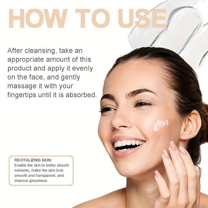 Moisturizing Face Lotion for All Skin Types with Hyaluronic Acid and Glycerin