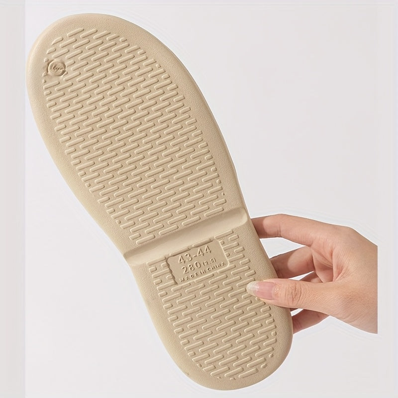 Unisex EVA Massage Slippers Foldable Non-Slip Indoor Bathroom Slides