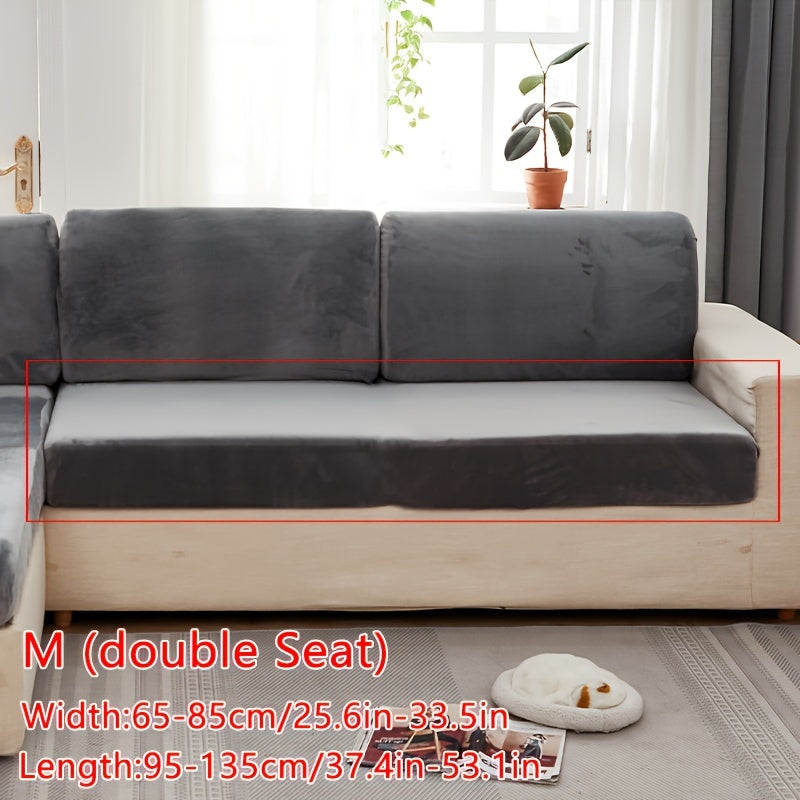 Velvet divan qoplamasi qishki iliqlik va barcha mavsumlar uchun to'liq qoplama ta'minlaydi. Cho'ziluvchan, changdan himoyalangan va elastik mato bilan tozalash oson. Orqa tayanch va yostiq qoplamasi uchun sirpanmas xususiyatlarni o'z ichiga oladi.