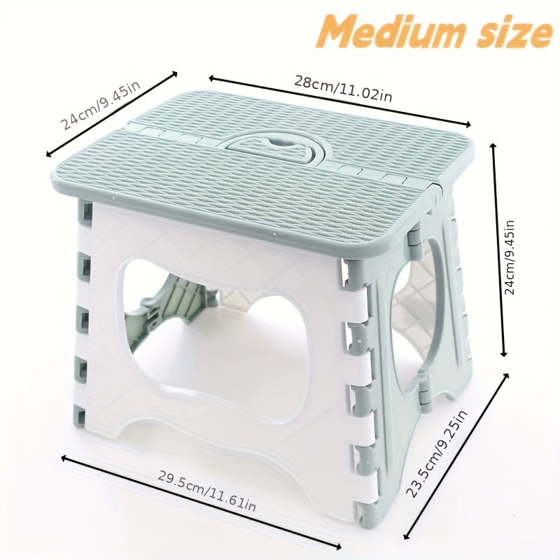 Taburete plegable portátil para camping y uso al aire libre, asiento ligero y compacto