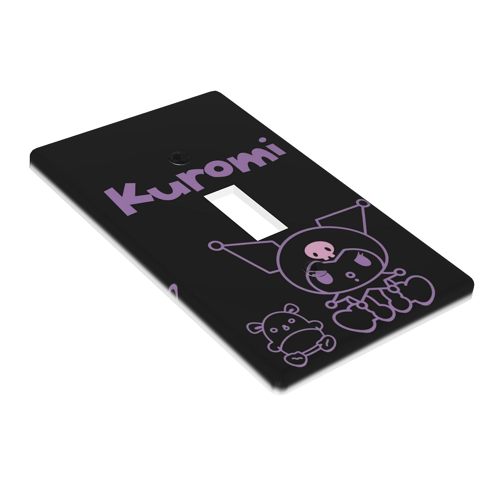 Kuromi Light Switch Cover Decorative Wall Plate Easy to Install for Home Decor