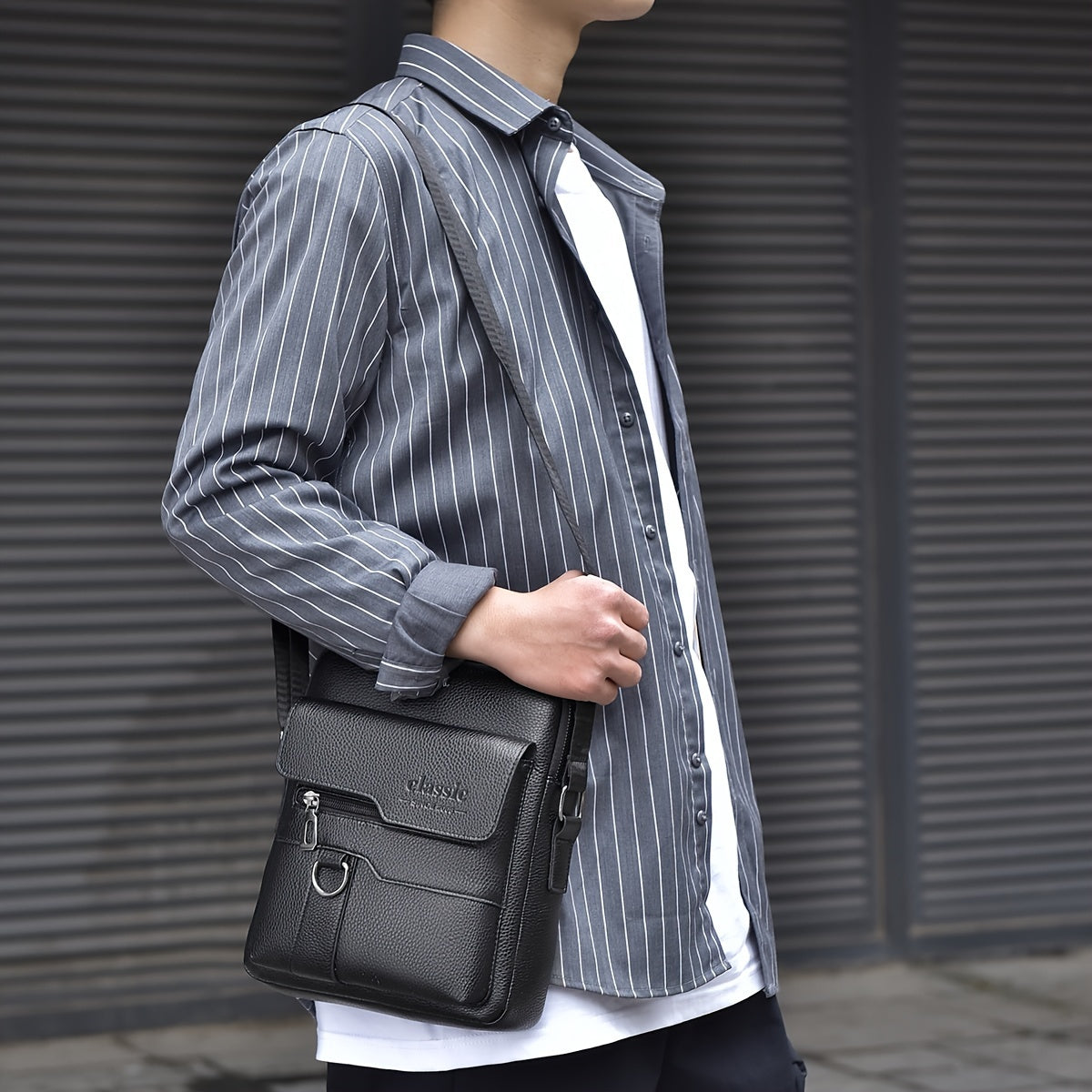 WEIXIER Vintage Messenger Bag erkaklar va ayollar uchun - yengil, suv o'tkazmaydigan va dog'ga chidamli, bir nechta bo'limlar bilan - uni uchun ideal 14-fevral sovg'asi.