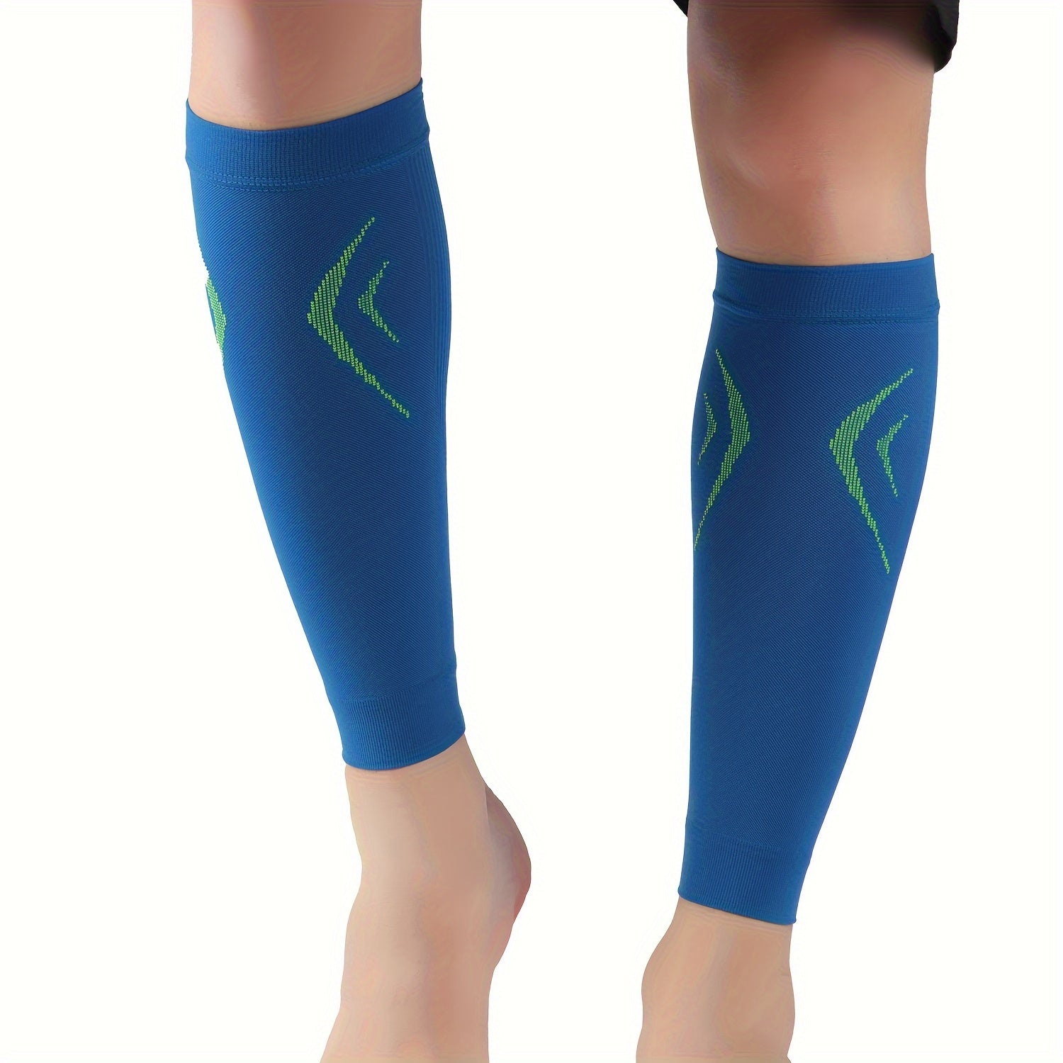 Men Women Calf Compression Sleeves 15-20mmHg Leg Footless Socks Summer
