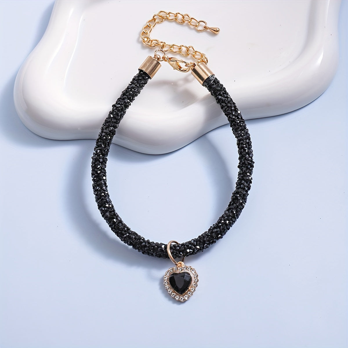 Faux Pearl and Ribbon Bow Cat Collar Pet Necklace Accessory