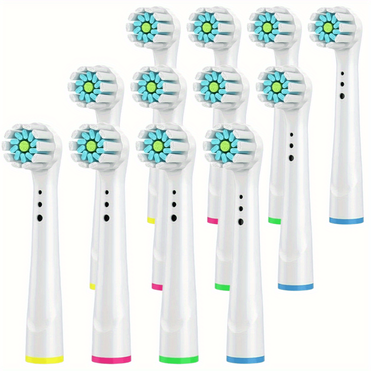 Replacement Toothbrush Heads for Sonic Electric Toothbrush Models 500 1000 1500 3000 3757 5000 7000 7500 8000