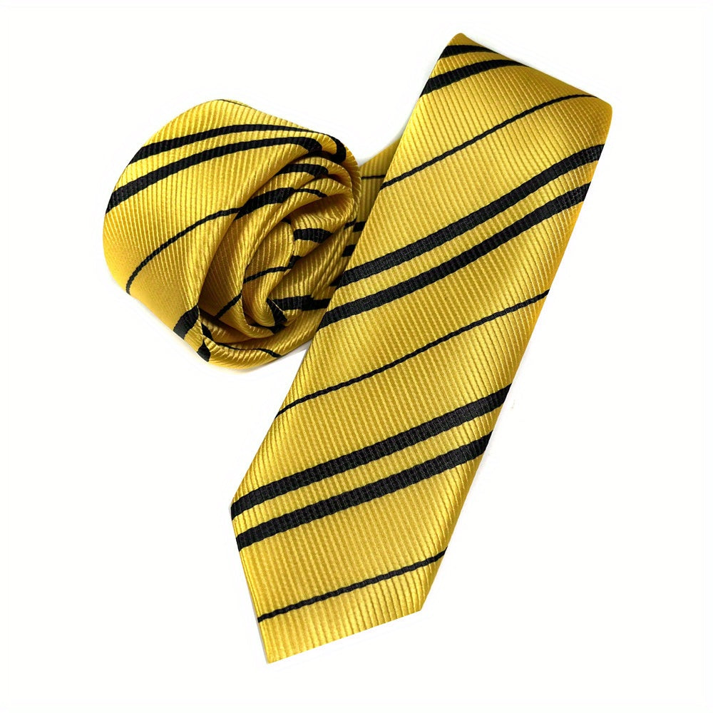 Полосатый галстук из полиэстера для костюма на Хэллоуин и Рождество