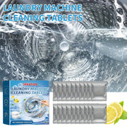 Yuqori samarali old tomon yuklovchi kir yuvish mashinalari uchun chuqur tozalash planshetlari, dog'lar va hidlarni olib tashlash