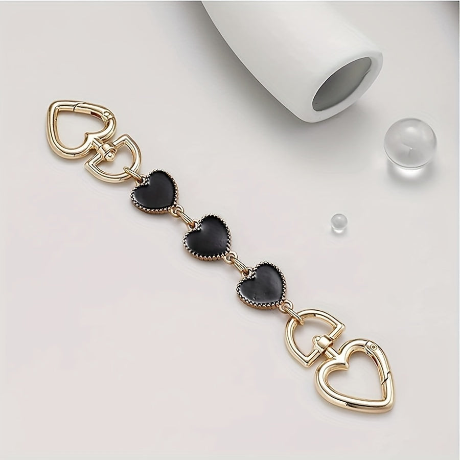 Ayollar sumkalari uchun mukammal aksessuar bo'lgan 1 dona Purse Chain Strap Extender bilan sumkalaringizga nafislik va uslub qo'shing.