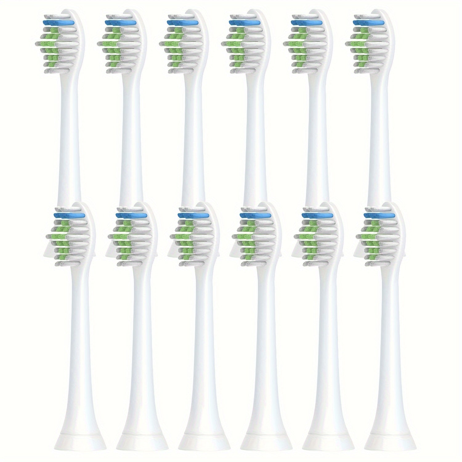 8 шт. сменных насадок для электрической зубной щетки с мягкой щетиной Dupont и крышками