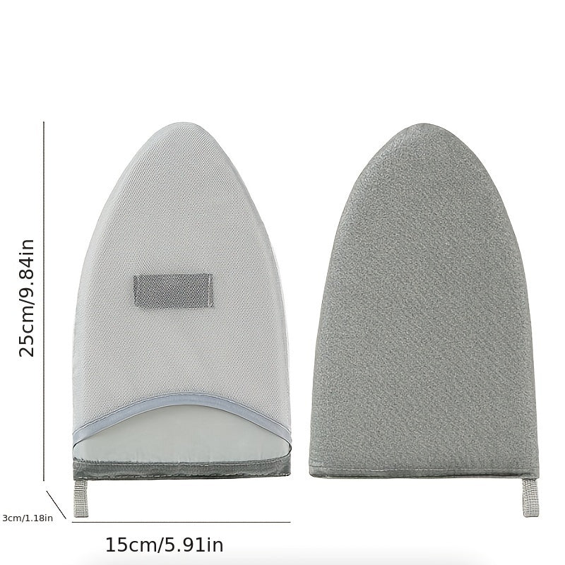 Compact Handheld Ironing Board Blue White Foldable Heat Resistant Slipping Resistant