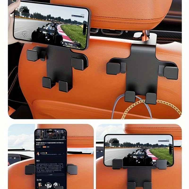 Multi-Functional Car Seat Back Hook ABS Headrest Hanger for Bags Coats
