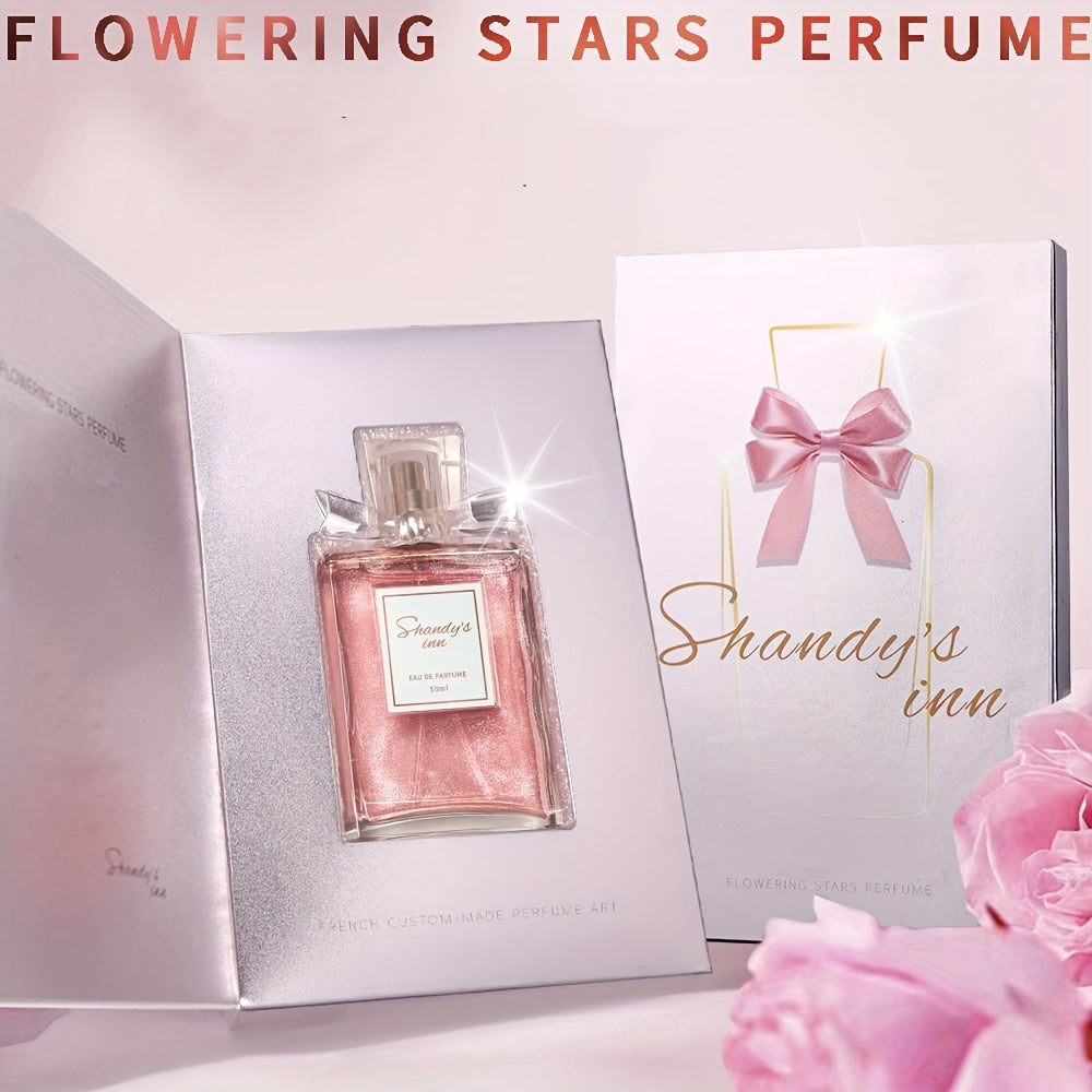 50ml Women's Eau De Parfum Floral Fruity Long-Lasting Scent for Daily Wear and Gifts