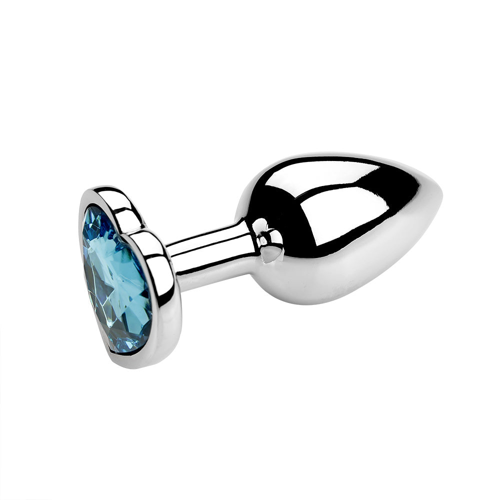 Унисекс силиконовая анальная пробка в форме сердца для личного секс-игрушки массажер