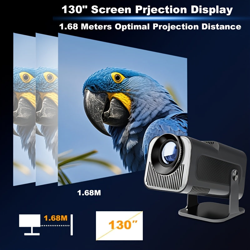 Портативный 4K Ultra HD умный проектор с автоматической коррекцией для домашнего кинотеатра