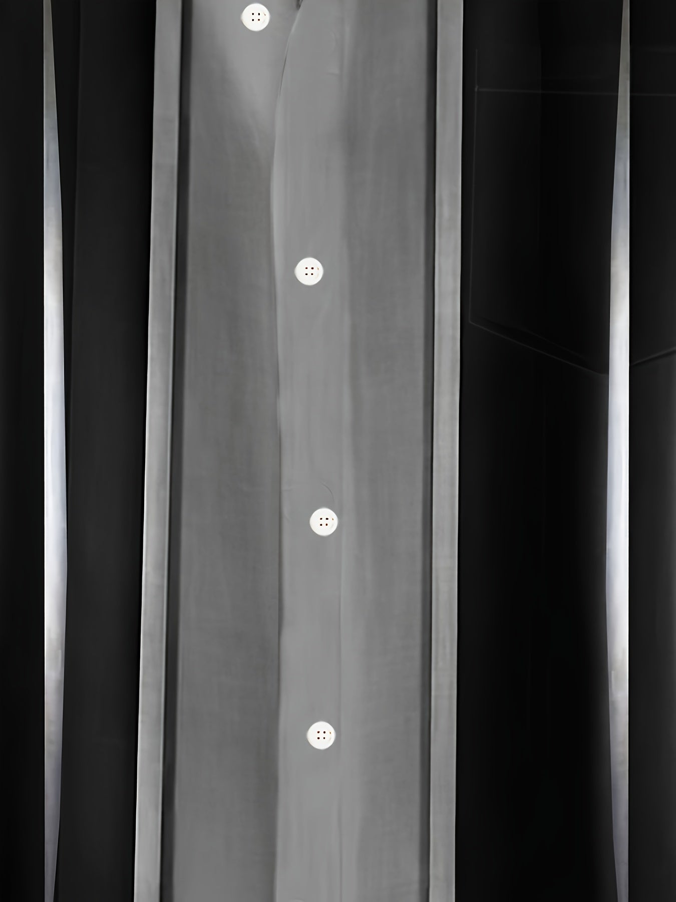 Men's Retro Bowling Shirt with Aurora Gradient Short Sleeves Button Pocket Summer Casual