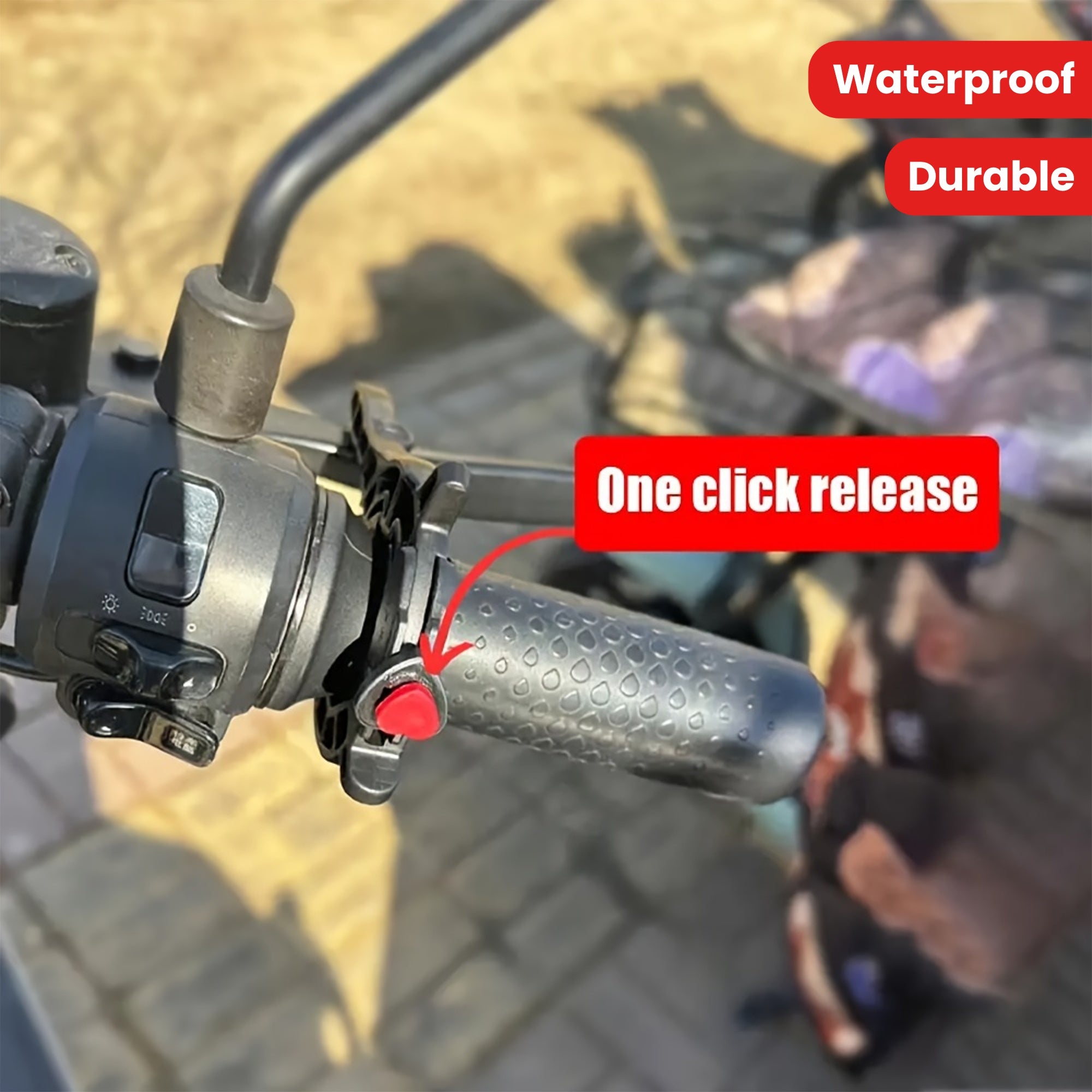 Motorcycle Cruise Control Clip Durable Waterproof Throttle Assist for Enhanced Riding