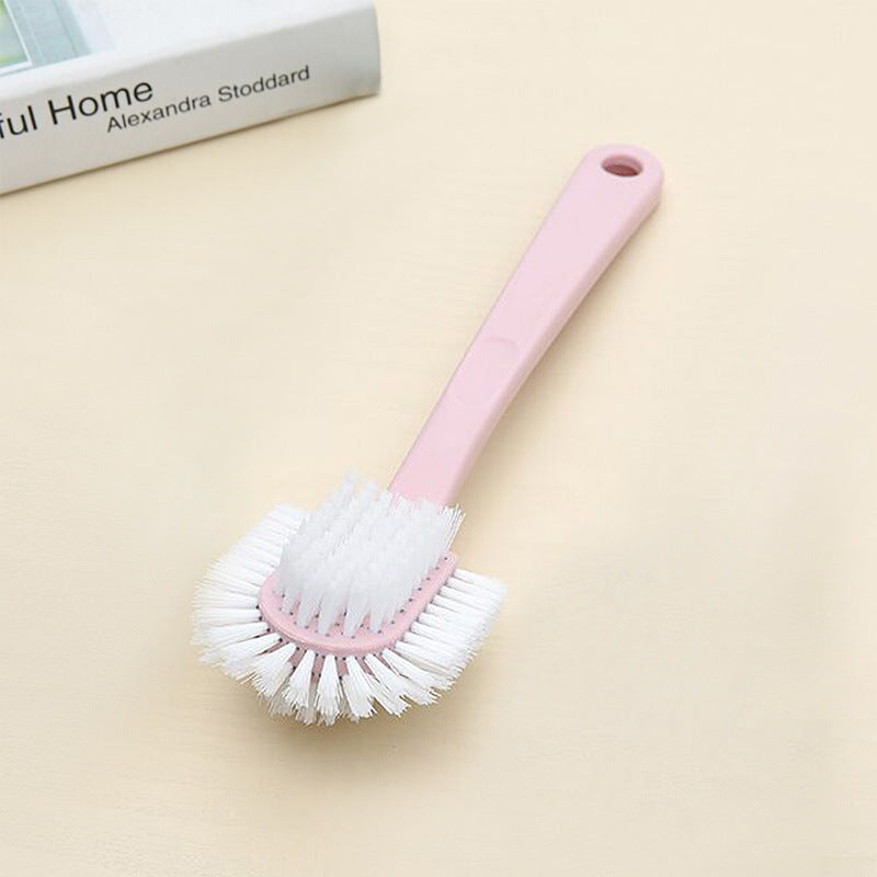 Multi-Sided Shoe and Clothing Brush Soft Bristles Household Cleaning Tool