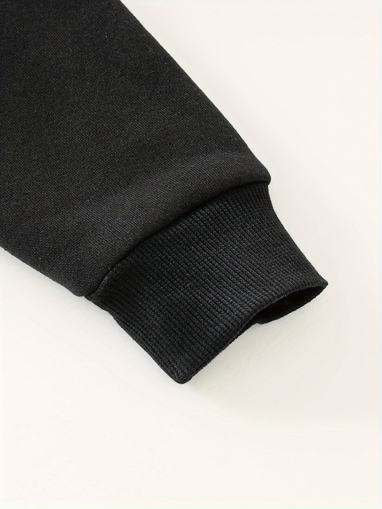 Модный комплект для мальчиков из 2 предметов на осень/зиму: куртка с капюшоном и пайетками и спортивные брюки, уютный и стильный, идеальный подарок для улицы.