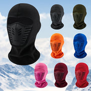 Unisex Thermal Windproof Cycling Balaclava with Visor for Skiing and Motorcycles