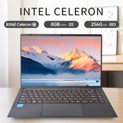 Portátil de negocios de 14 pulgadas con 8GB de RAM, 256GB SSD, pantalla FHD, Wi-Fi, USB, cámara frontal