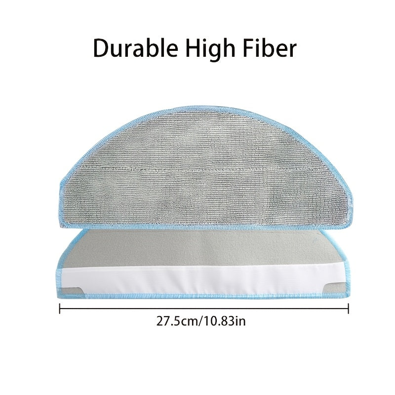 14 dona Robot tozalash uchun vakuum tozalash aksessuarlar to'plami, cho'tkalar, filtrlashlar, yostiqlarni o'z ichiga oladi