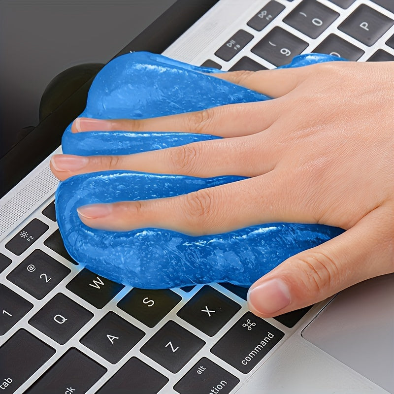 Gel de limpieza universal para coche para polvo interior, teclado, impresora, cámara, 4 paquetes