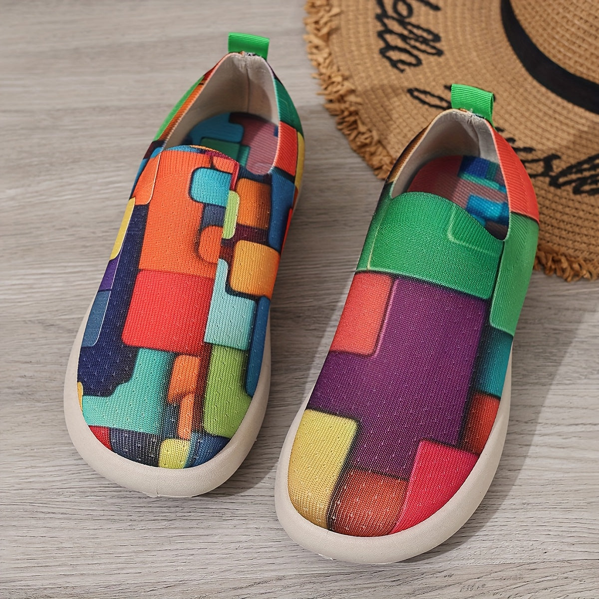 Women's Plus Size Breathable Casual Sneakers with Air Cushion