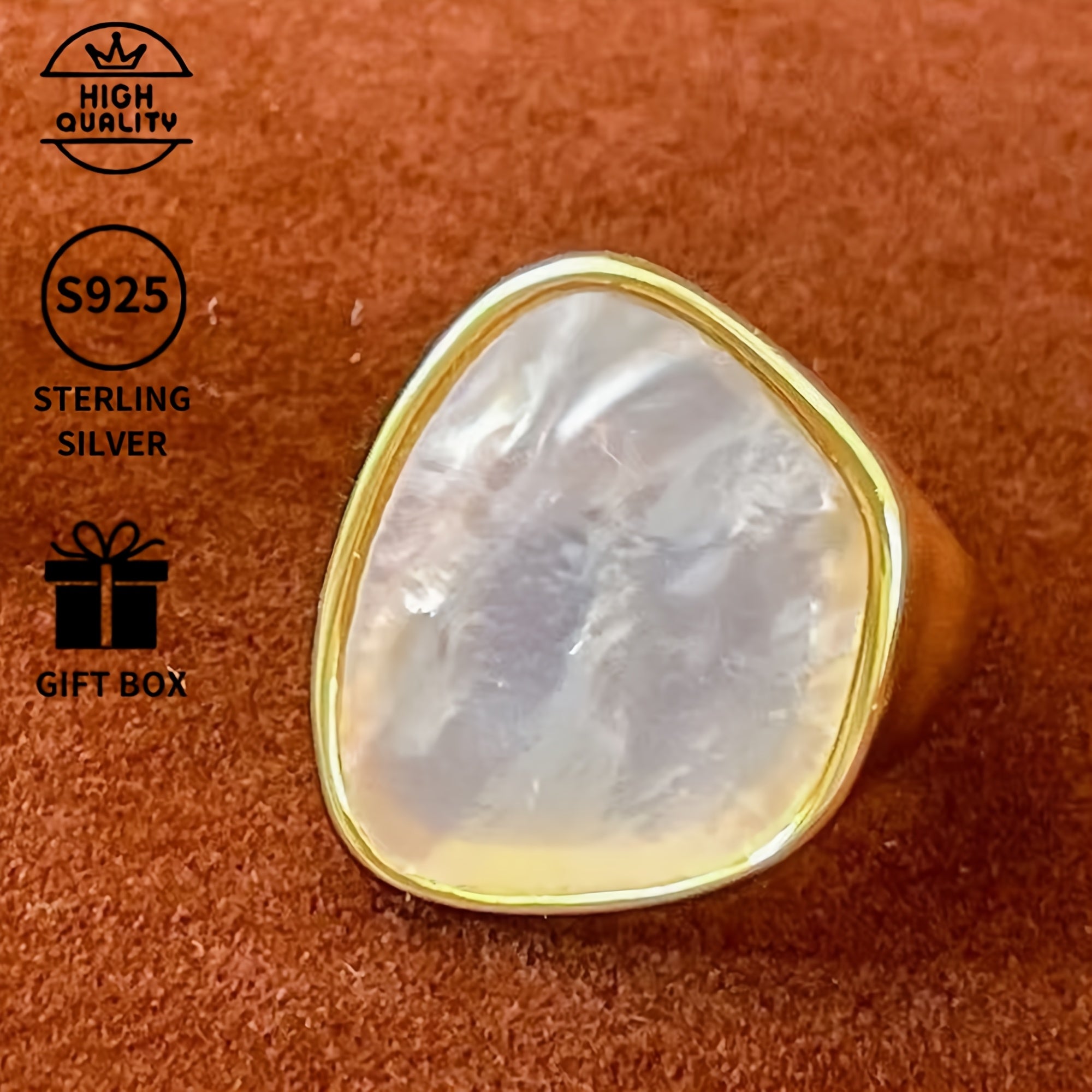 Luxury Silver and Gold Plated Hip Hop Style Ring for Special Occasions