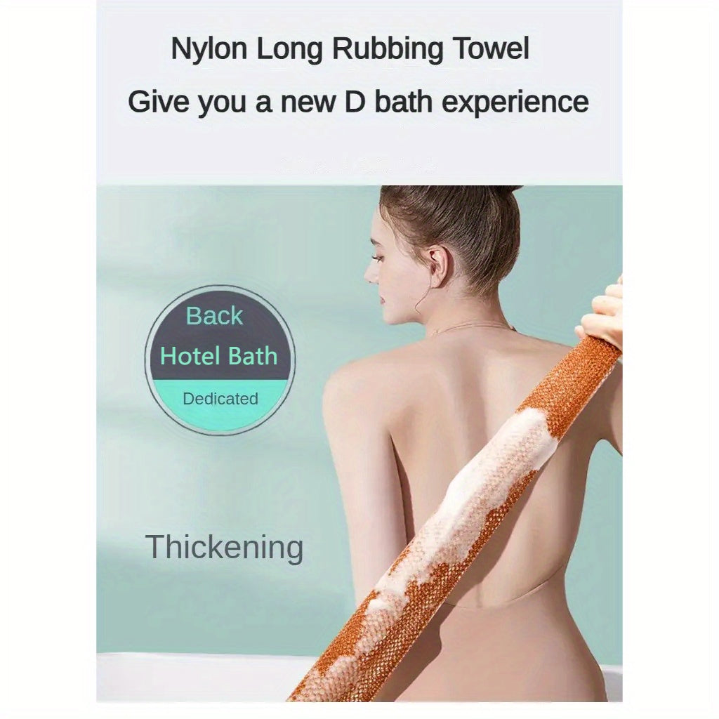 African Nylon Exfoliating Bath Towel for Dead Skin Removal Quick-Dry Lightweight Travel Bathroom