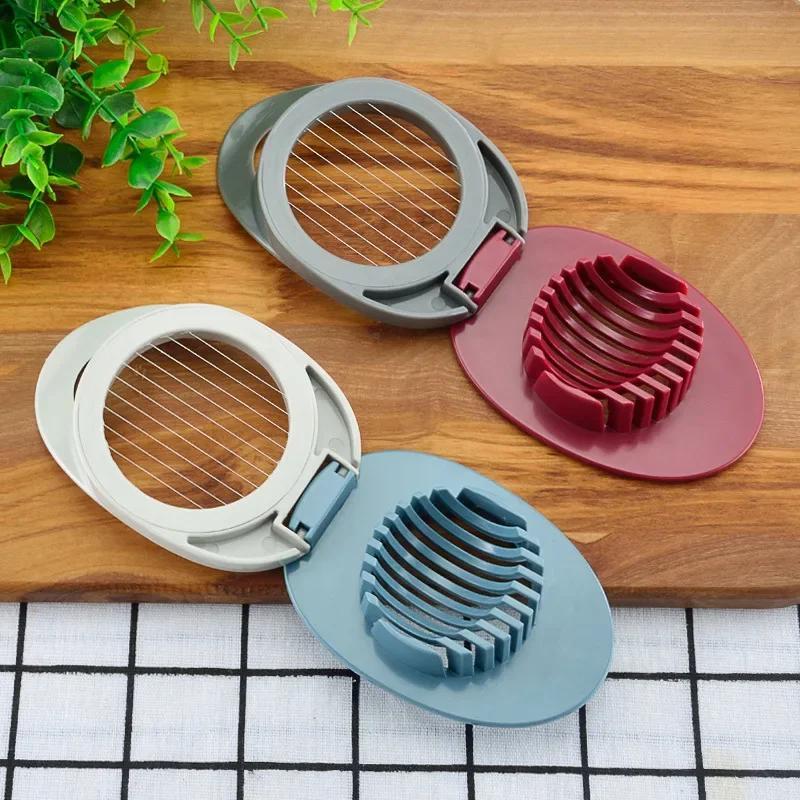 Egg Slicer Kitchen Tool for Hard Boiled Eggs Salad Sandwiches