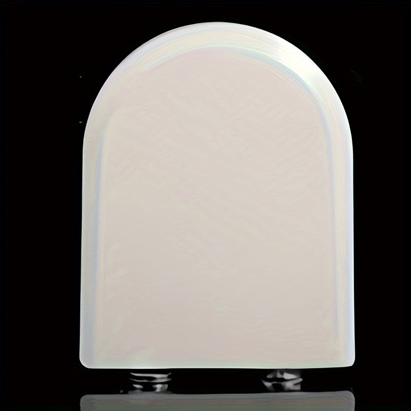 Universal Medium U-Shaped Toilet Seat with Vintage Design Comfort-Height Elongated Plastic