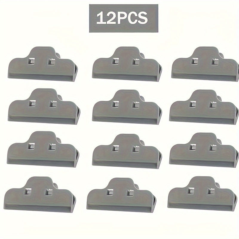 Clip de almacenamiento de alimentos, clip sellador de plástico a prueba de humedad, mantiene los snacks frescos, organizador de cocina duradero