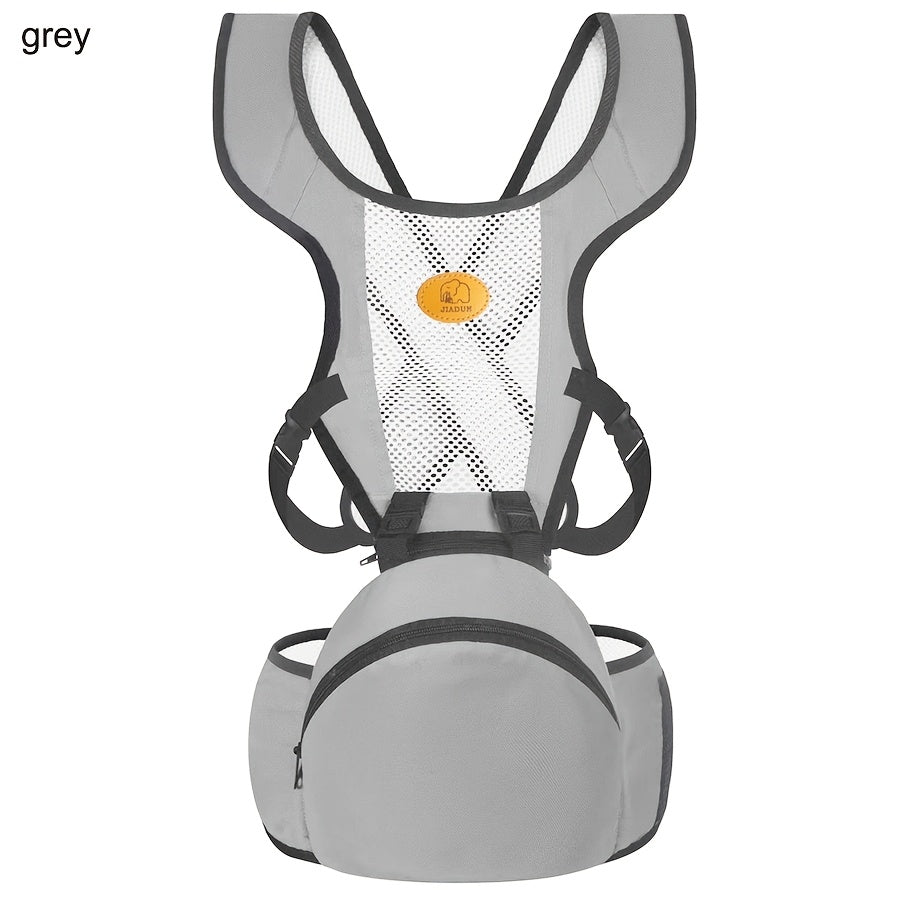 Lightweight Baby Carrier and Waist Stool for 3+ Kids All-Season Polyester Mixed Colors