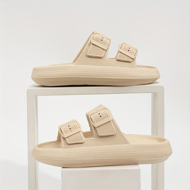 Women's Solid Color Slip-Resistant Quick-Dry Home and Outdoor Slippers