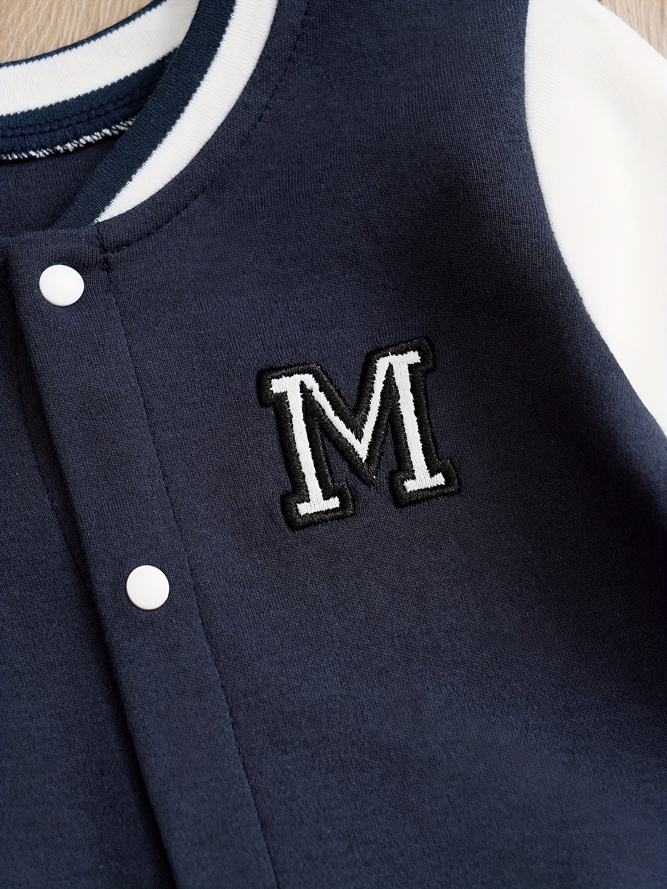 Детские мальчики хлопковая бейсбольная майка весна осень повседневная цветная блоковая вязка с длинным рукавом