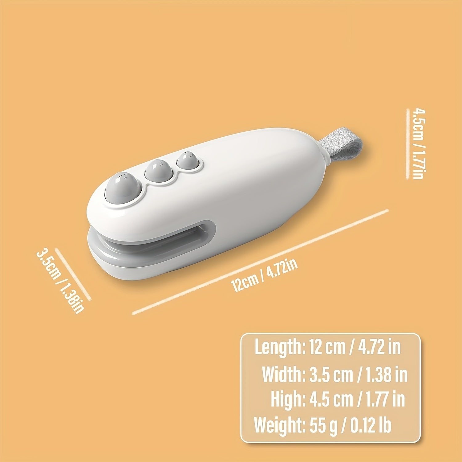 Kichik oziq-ovqat yopishtiruvchi va kesgich, portativ USB bilan quvvatlanadigan vakuum yopishtiruvchi, yangi saqlash uchun