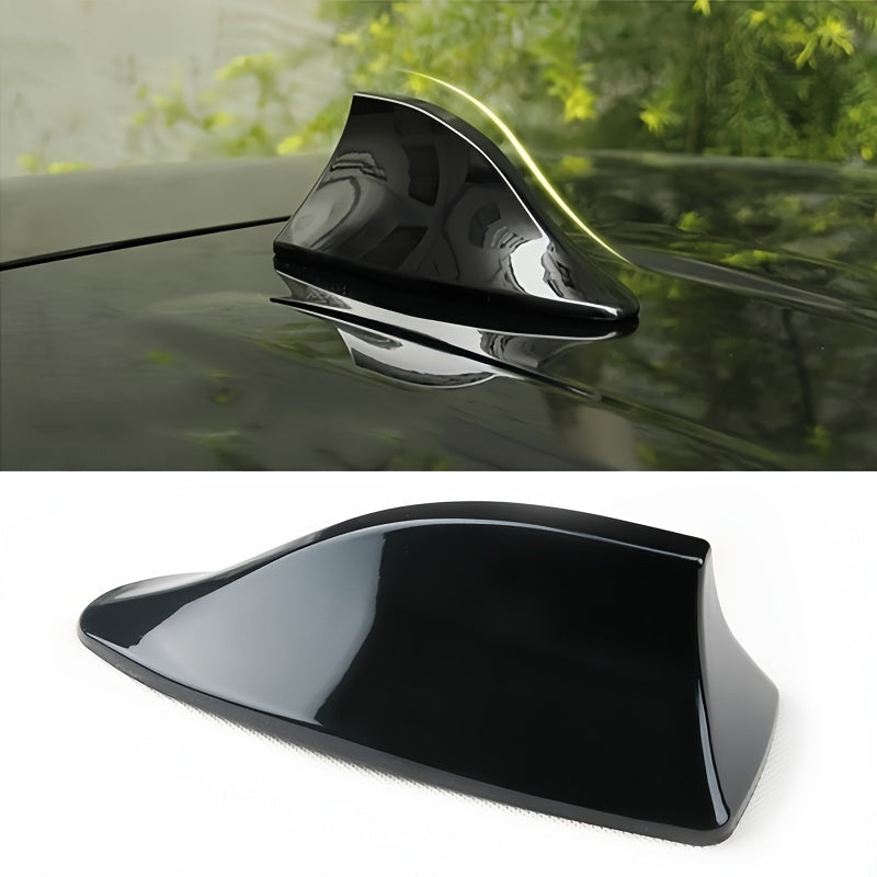 Universal Car Shark Fin Antenna Roof Aerial Base Self-Adhesive Radio Signal Guide