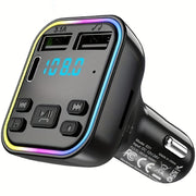 Car Accessories Wireless FM Transmitter Dual USB Car Charger