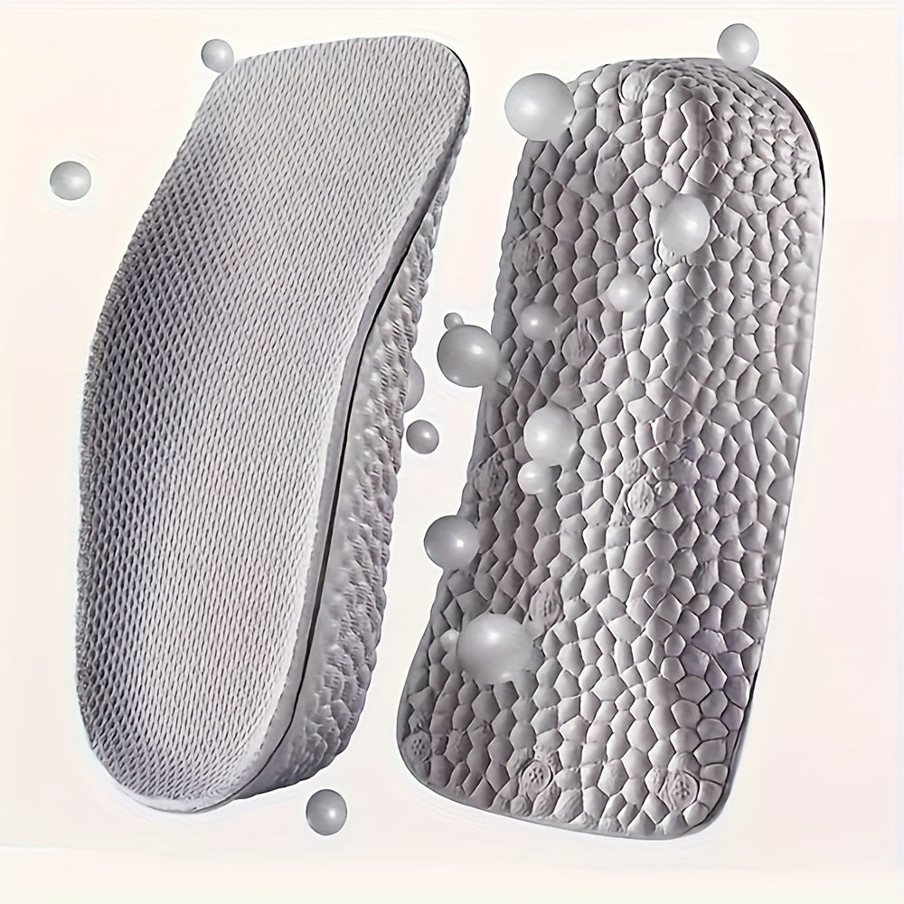 Unisex EVA Height Increasing Insoles Sports Shoe Inserts Double Pack