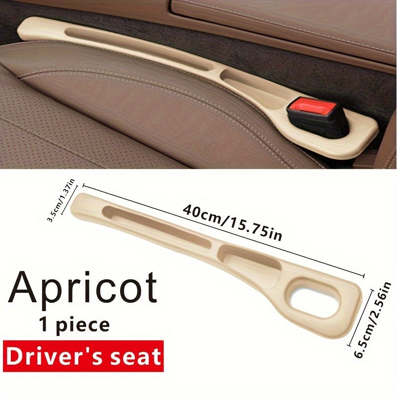 Заполнитель зазора между сиденьем автомобиля, полоска для хранения, черная, гибкая, водонепроницаемая, из ЭВА